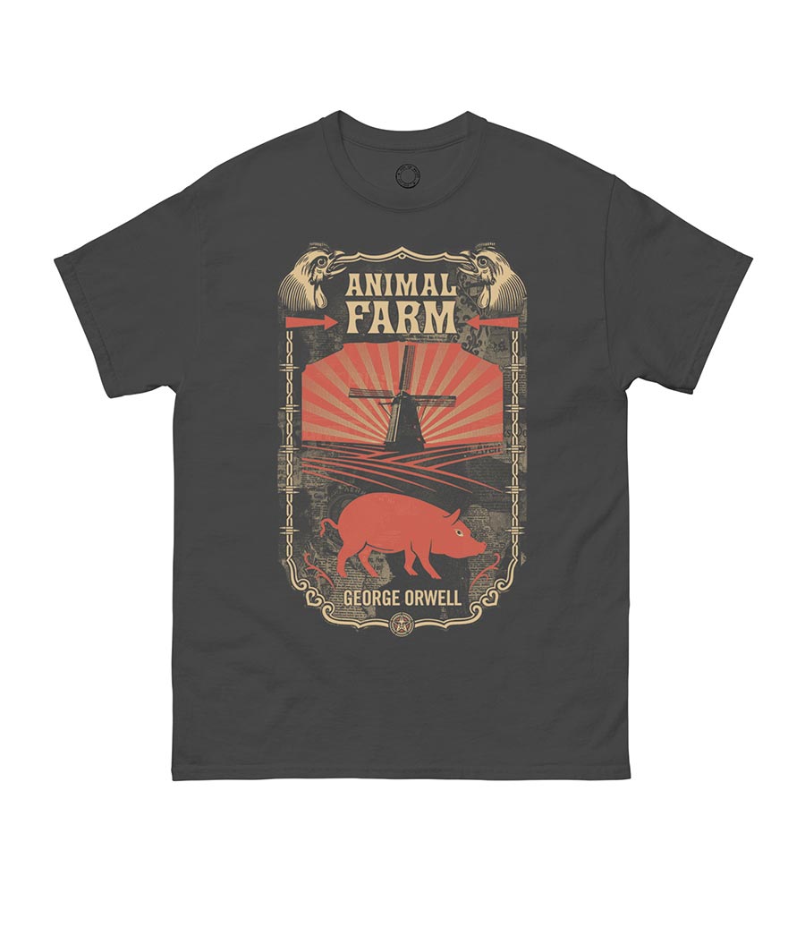 Obey George Orwells Animal Farm Unisex T-Shirt Large