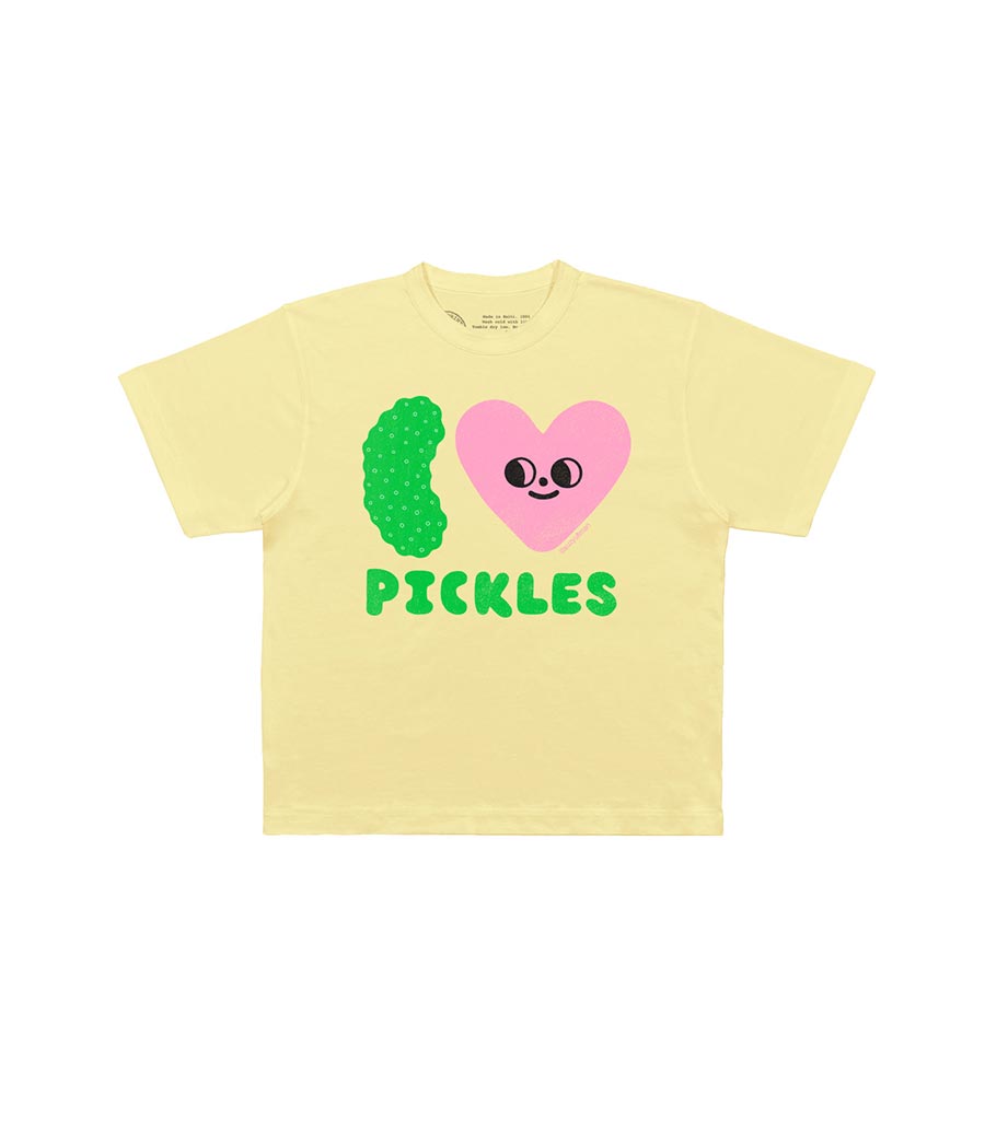 Suzy Ultman I Heart Pickles Kids T-Shirt - 4-Year