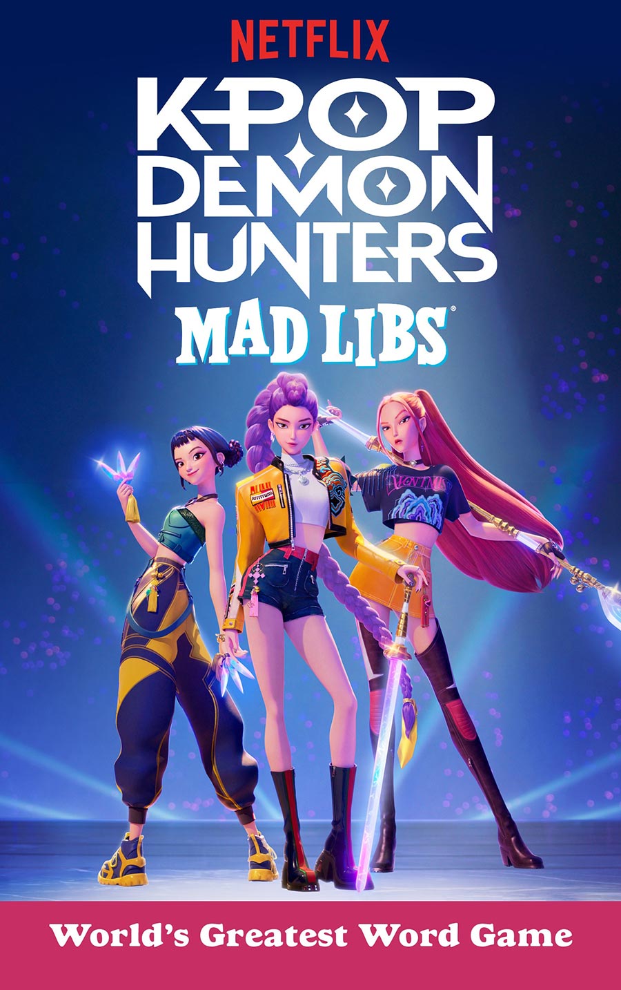 KPop Demon Hunters Mad Libs Worlds Greatest Word Game TP