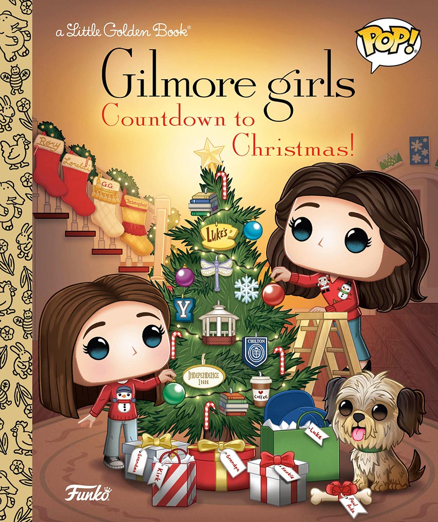Funko POP Gilmore Girls Countdown To Christmas Little Golden Book HC