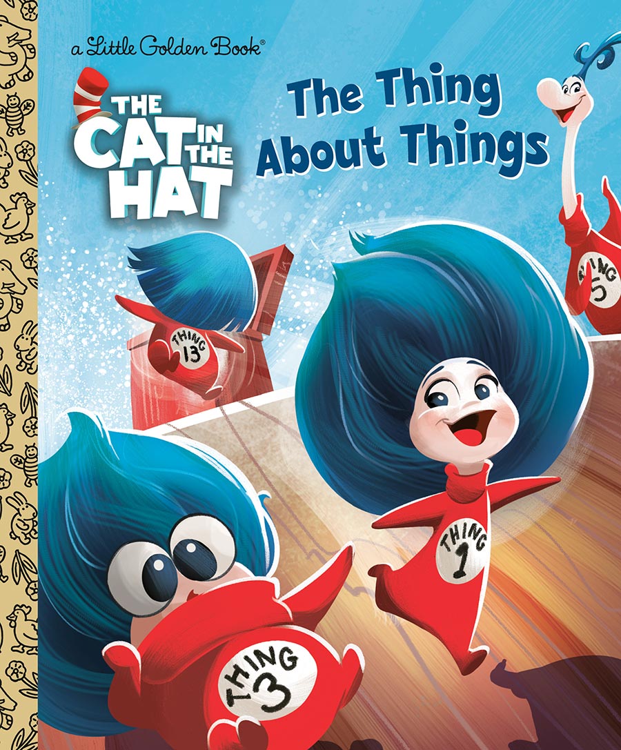 Cat In The Hat (2026 Movie) The Thing About Things Little Golden Book HC