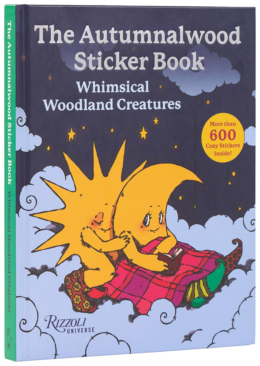 Autumnalwood Sticker Book Whimsical Woodland Creatures More Than 600 Cozy Stickers Inside HC