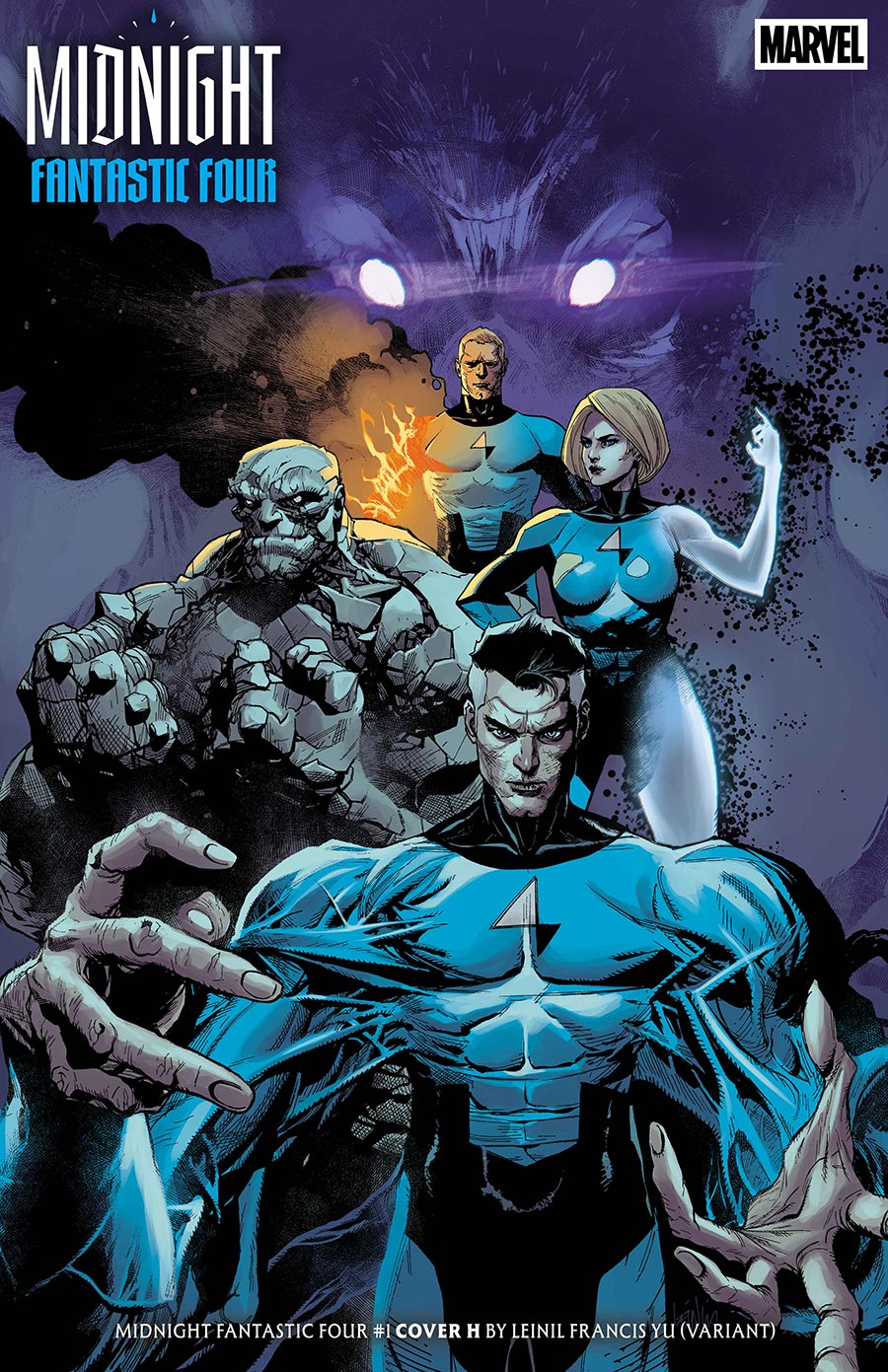 Midnight Fantastic Four #1 Cover H Variant Leinil Francis Yu Cover