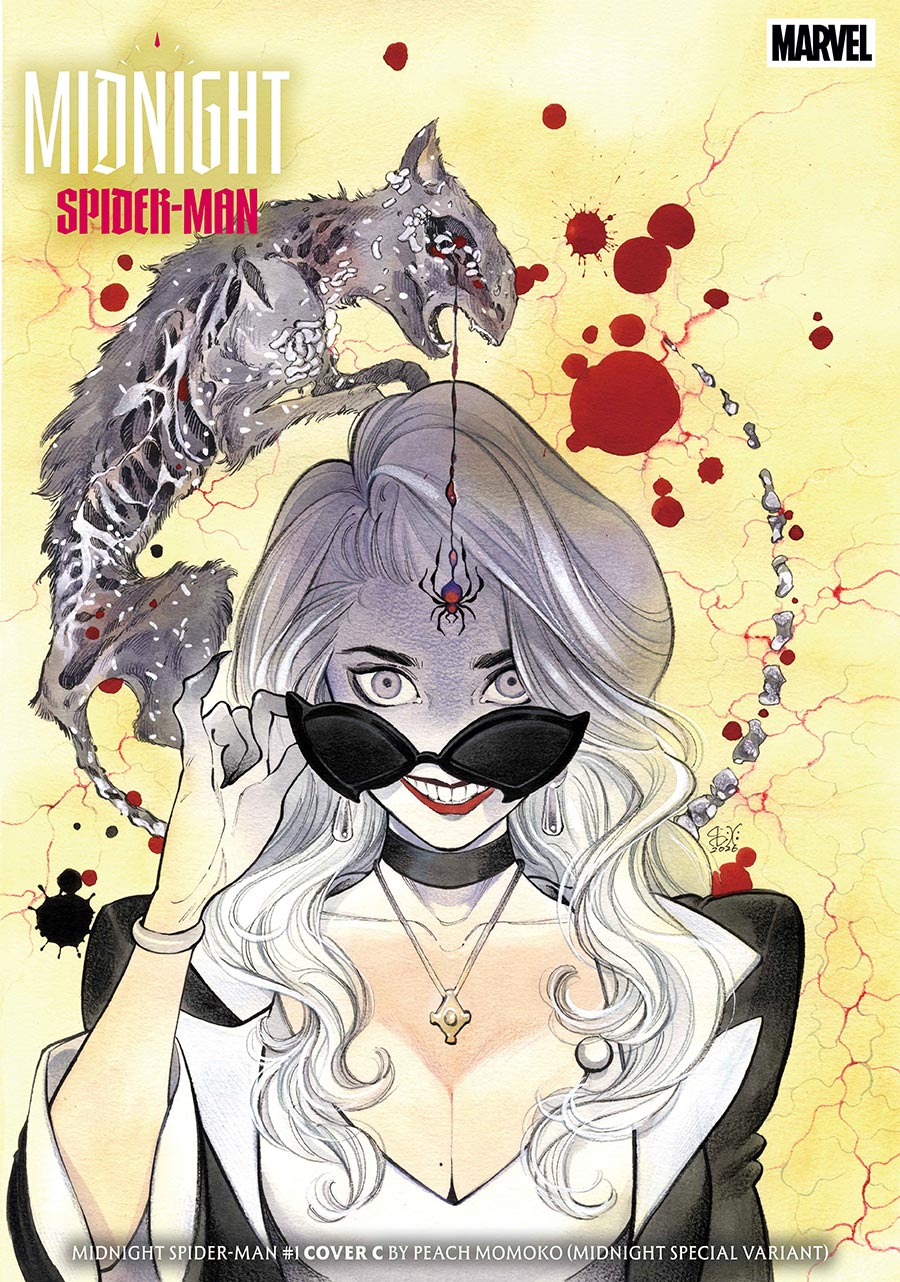 Midnight Spider-Man #1 Cover C Variant Peach Momoko Midnight Special Cover