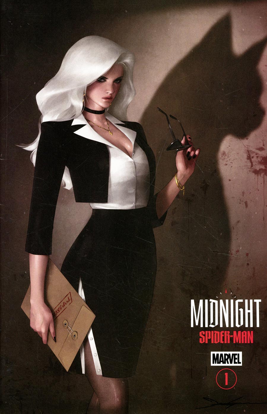 Midnight Spider-Man #1 Cover E Incentive Jeehyung Lee Midnight Gallery Variant Cover (Limit 1 Per Customer)