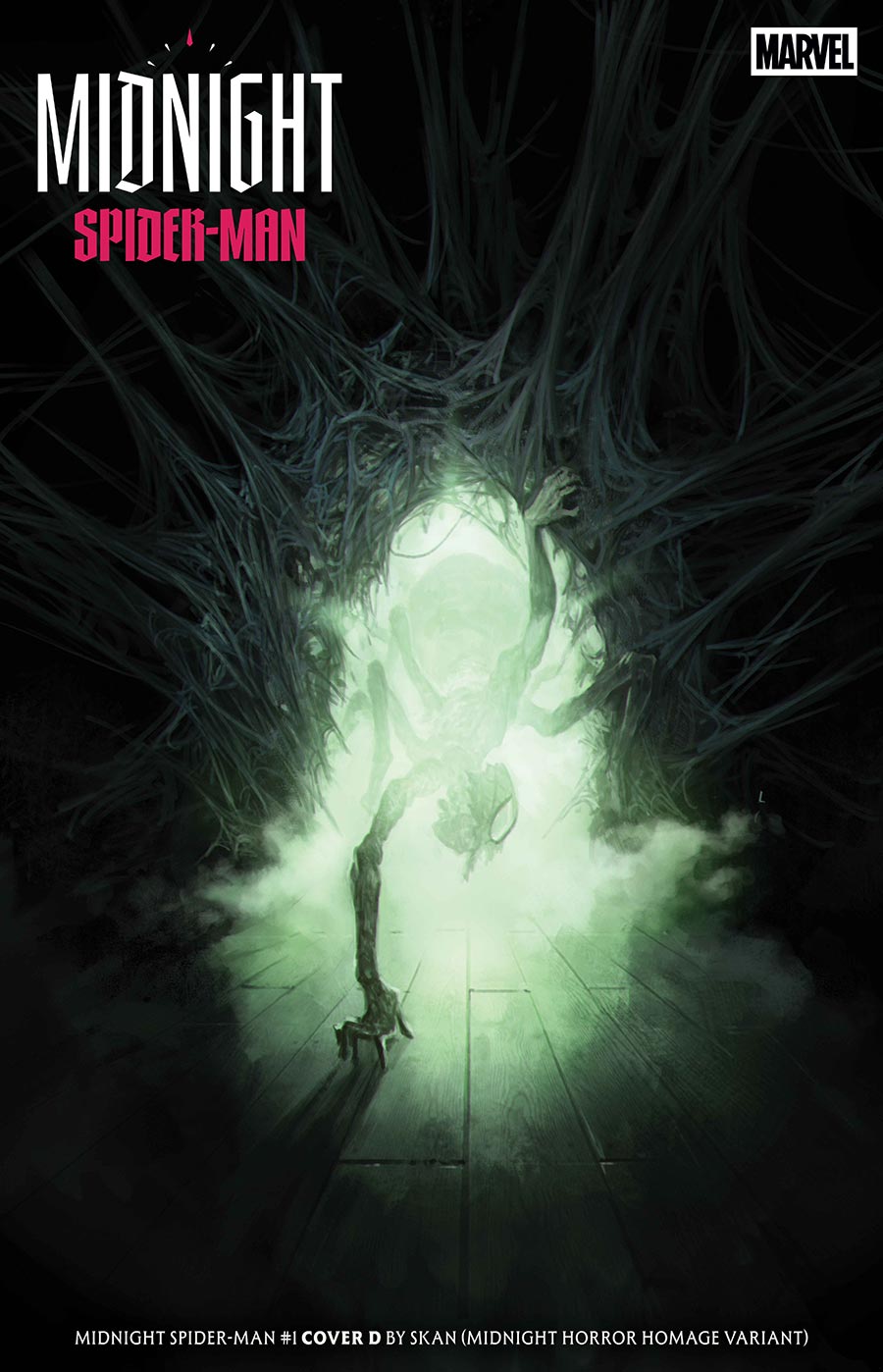 Midnight Spider-Man #1 Cover D Variant SKAN Midnight Horror Homage Cover