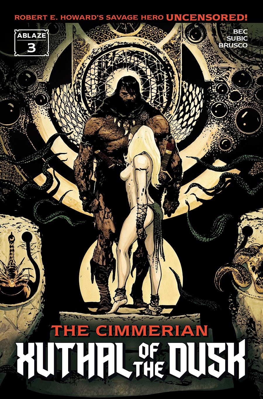 Cimmerian Xuthal Of The Dusk #3 Cover B Variant Stevan Subic Cover