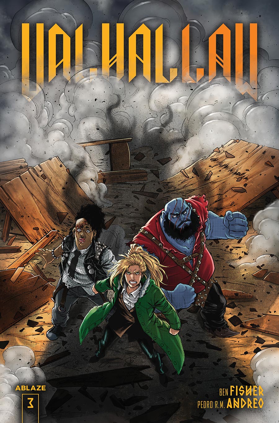 Valhallaw #3 Cover A Regular Pedro RM Andreo Cover