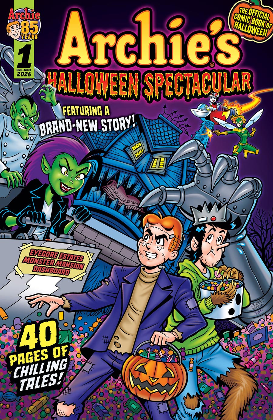 Archies Halloween Spectacular #1 2026 (One Shot) Cover A Regular Steven Bulter Lily Butler & Rosario Tito Pena Cover