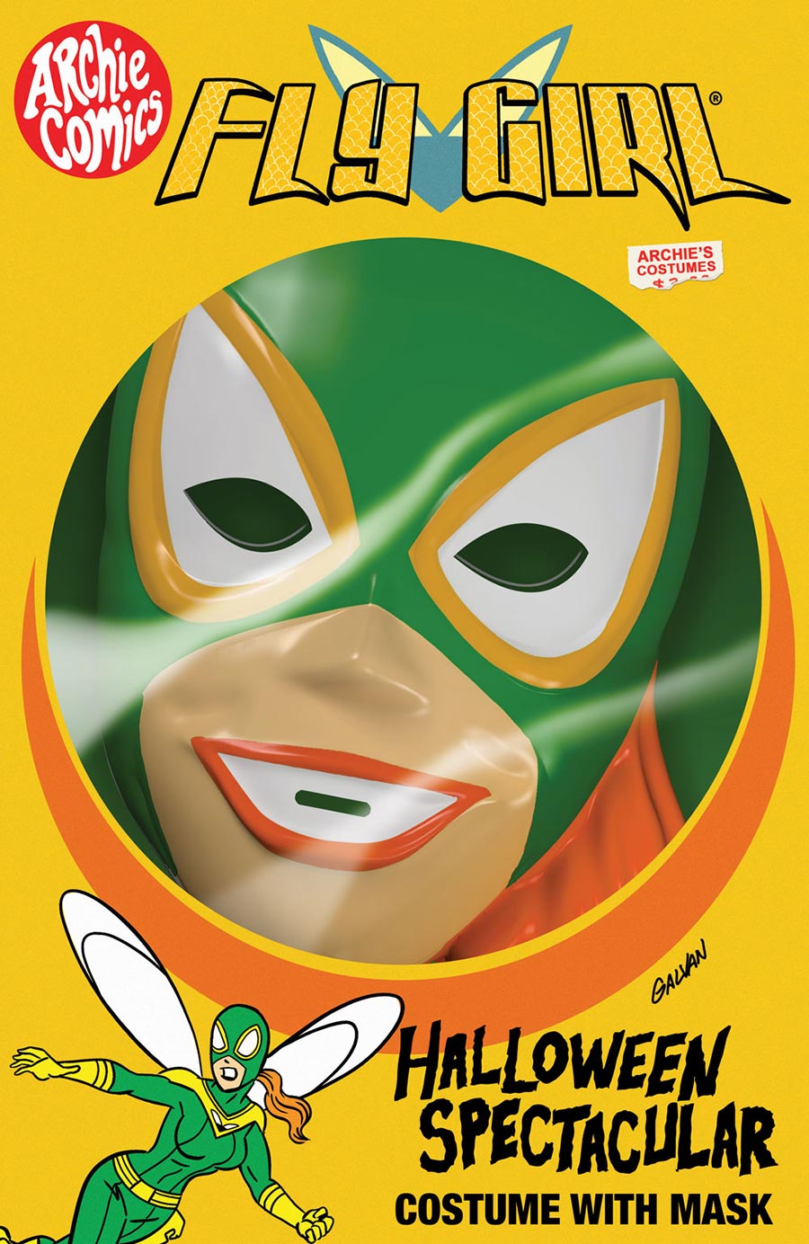 Archies Halloween Spectacular #1 2026 (One Shot) Cover C Variant Bill Galvan Fly Girl Mask Cover