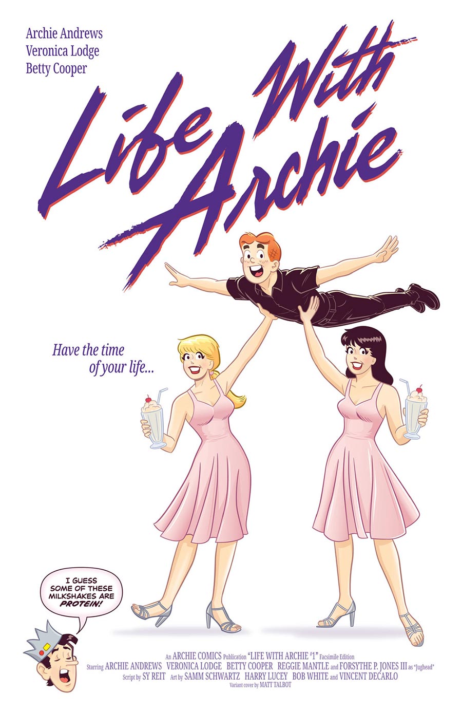 Archie Facsimile #18 Life With Archie 1 Cover F Variant Matt Talbot Dirty Dancing Homage Foil Cover