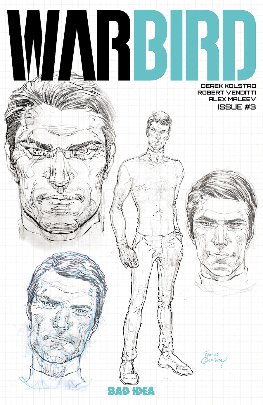 Warbird #3 Cover C Variant Frank Quitely Design Cover