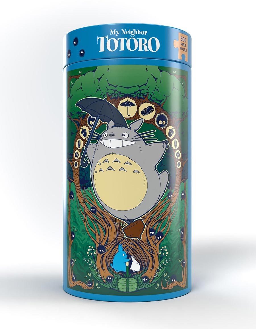 Studio Ghibli My Neighbor Totoro 500-Piece Puzzle - Fly With Totoro