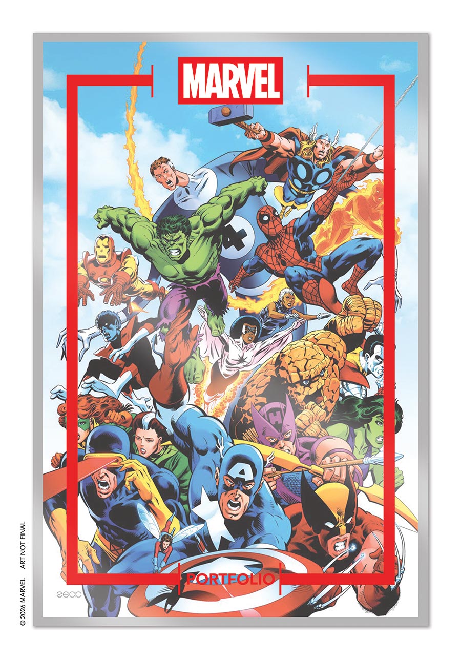 Marvel Portfolio Of Mike Zeck 9-Print Set - Secret Wars