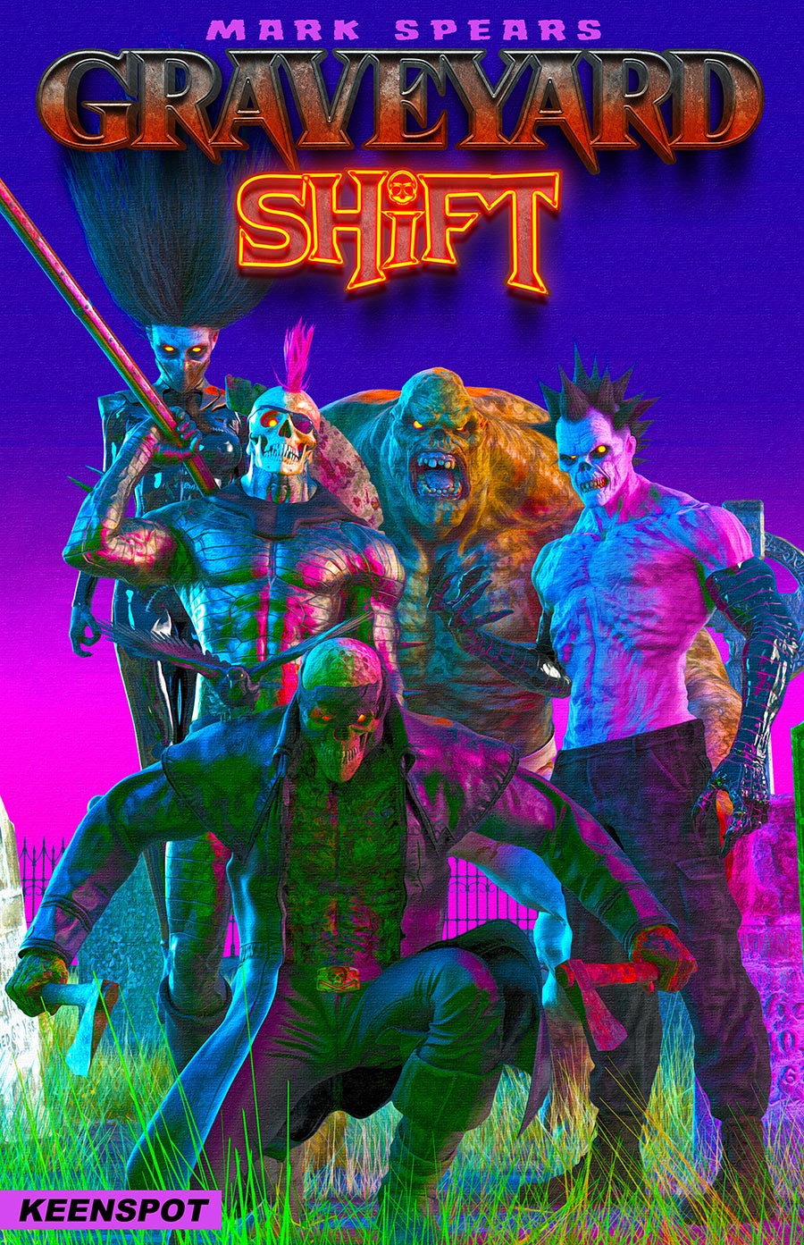 Mark Spears Graveyard Shift #1 Cover A Regular Mark Spears Shift Happens Cover