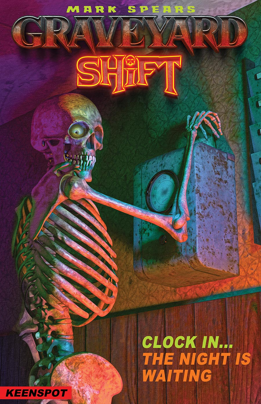 Mark Spears Graveyard Shift #1 Cover B Variant Mark Spears Same Shift Different Day Cover