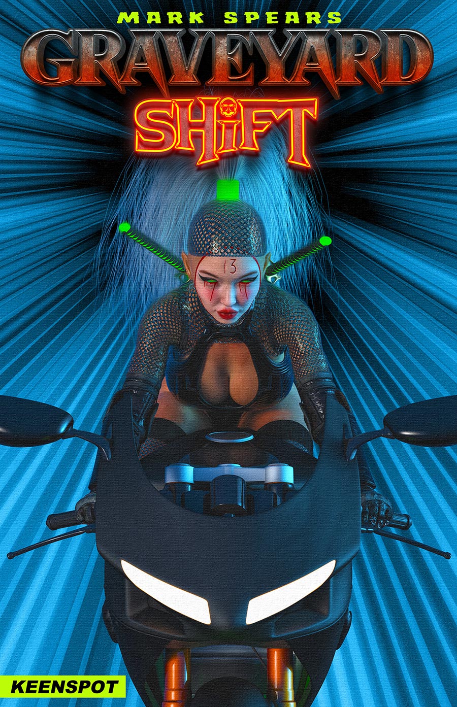 Mark Spears Graveyard Shift #1 Cover C Variant Mark Spears Shift Just Got Weird Cover