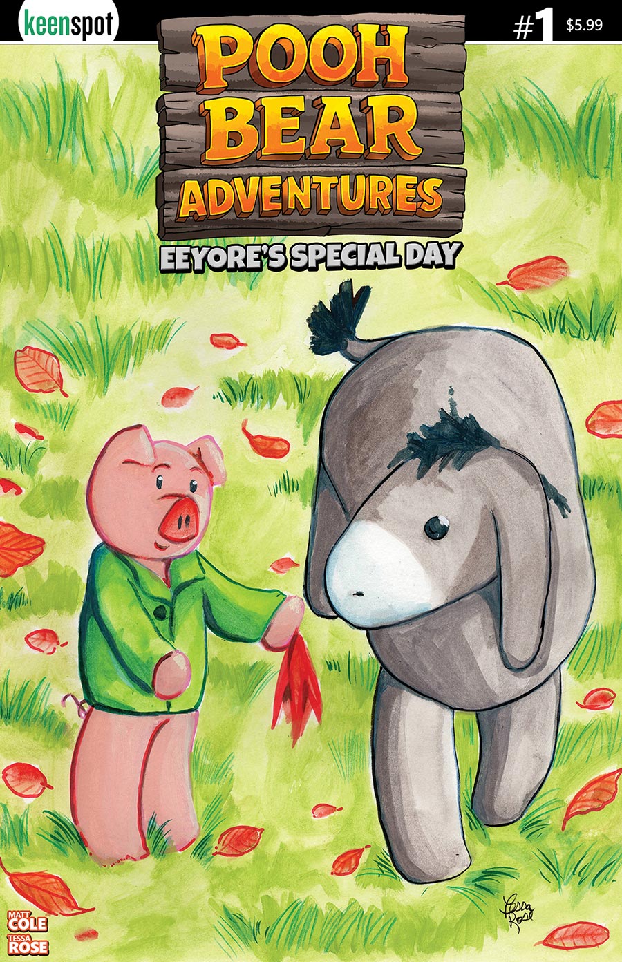 Pooh Bear Adventures Eeyores Special Day #1 (One Shot) Cover A Regular Tessa Rose Cover