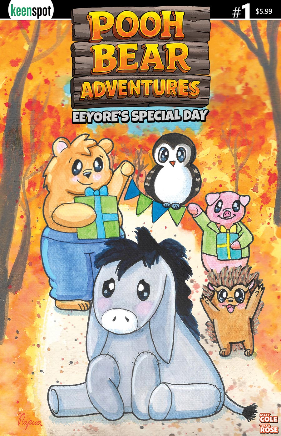 Pooh Bear Adventures Eeyores Special Day #1 (One Shot) Cover C Variant Napua Ahina Cover