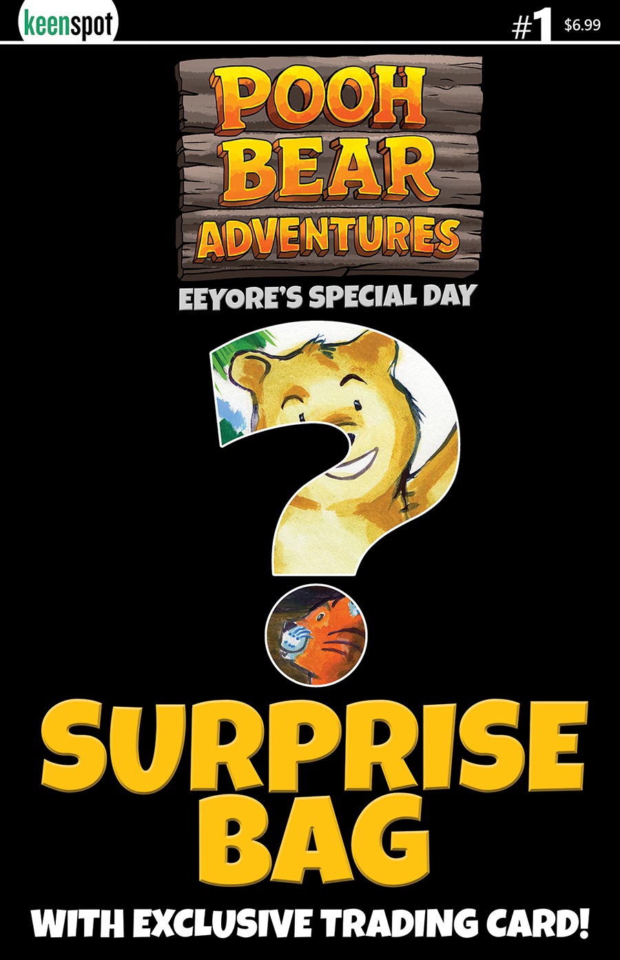 Pooh Bear Adventures Eeyores Special Day #1 (One Shot) Cover D Variant TBA Surprise Cover Bagged With Trading Card