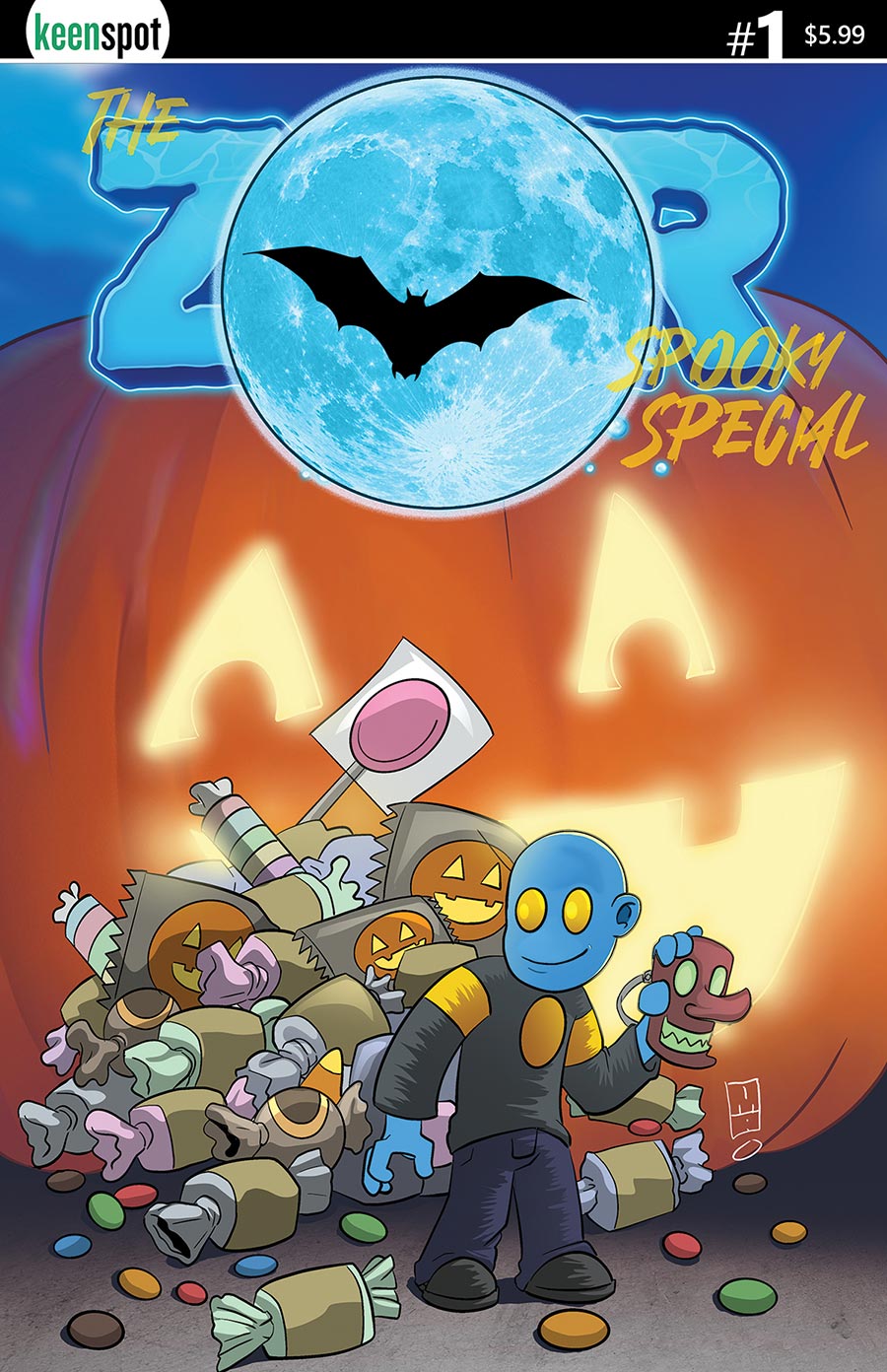 Zor Spooky Special #1 (One Shot) Cover A Regular Michael Adams Cover