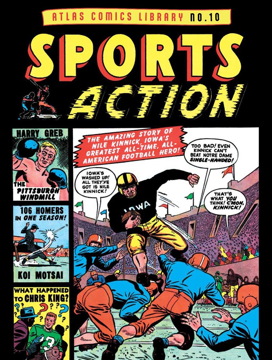 Atlas Comics Library Vol 10 Sports Action HC