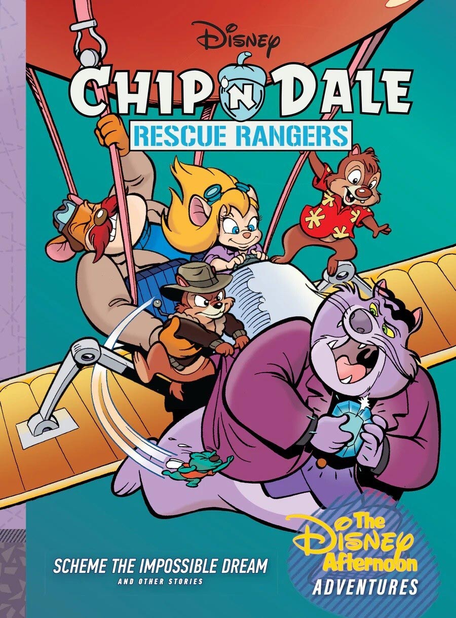 Disney Afternoon Adventures Vol 7 Chip n Dale Rescue Rangers Scheme The Impossible Dream HC