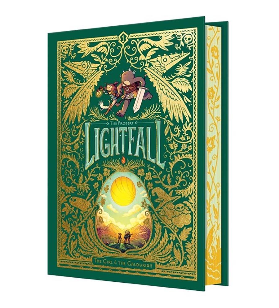 Lightfall Vol 1 The Girl And The Galdurian HC Deluxe Edition