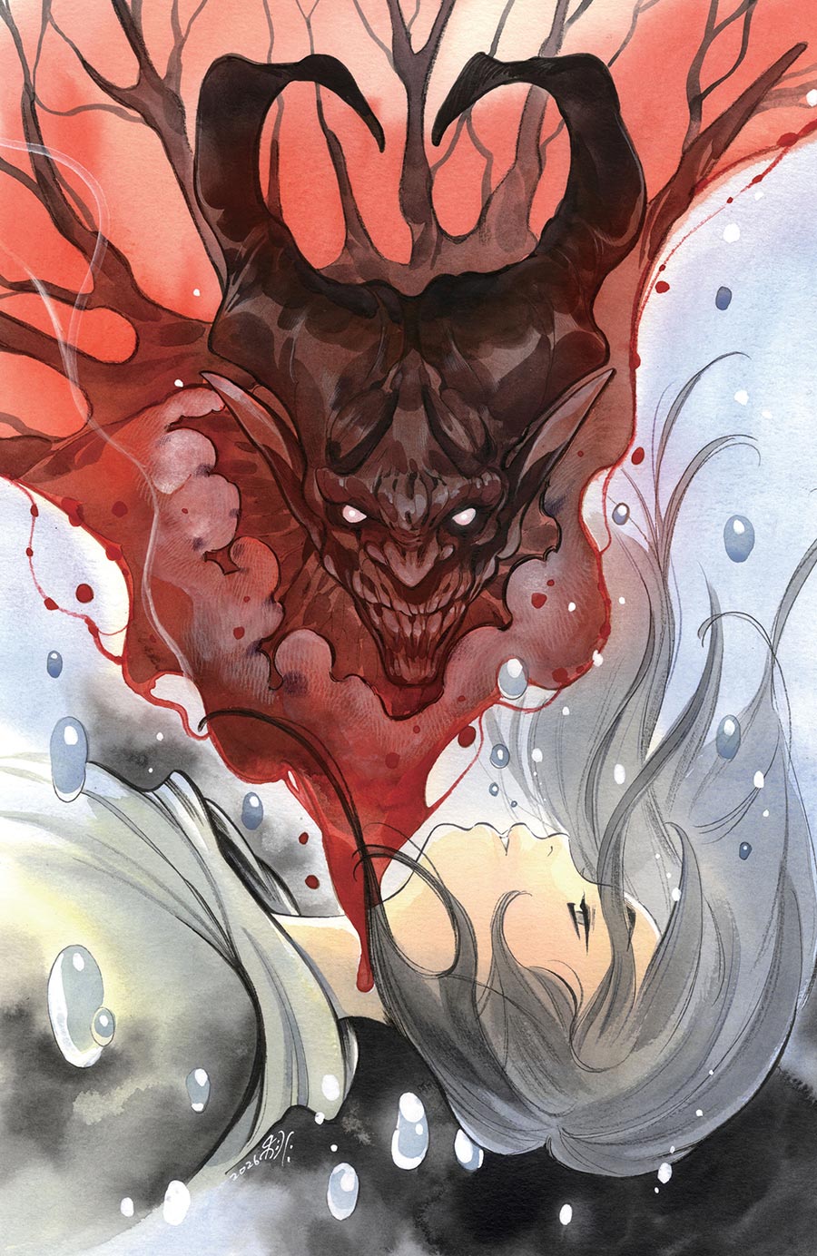 Crowbound #1 Cover F Incentive Peach Momoko Virgin Variant Cover