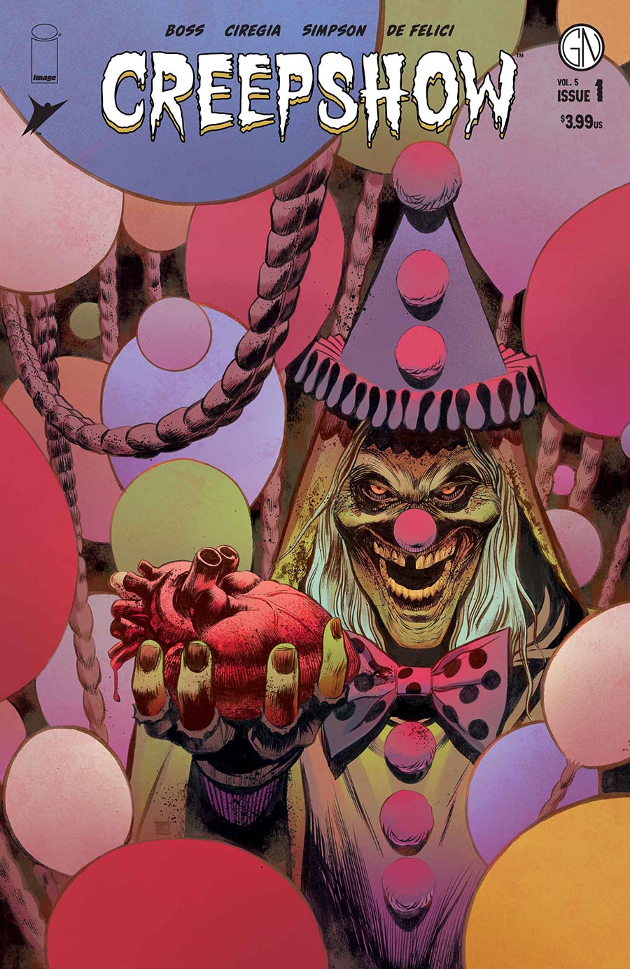 Creepshow Vol 5 #1 Cover B Variant Francesca Ciregia Cover