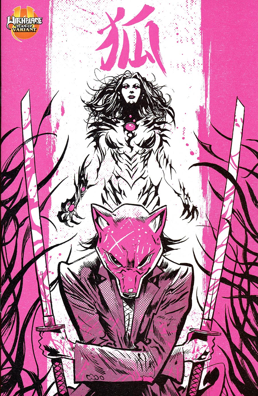 Exquisite Corpses Fox Mask Killer #1 Cover I Variant Michael Walsh Witchblade Team-Up Cover (Limit 1 Per Customer)
