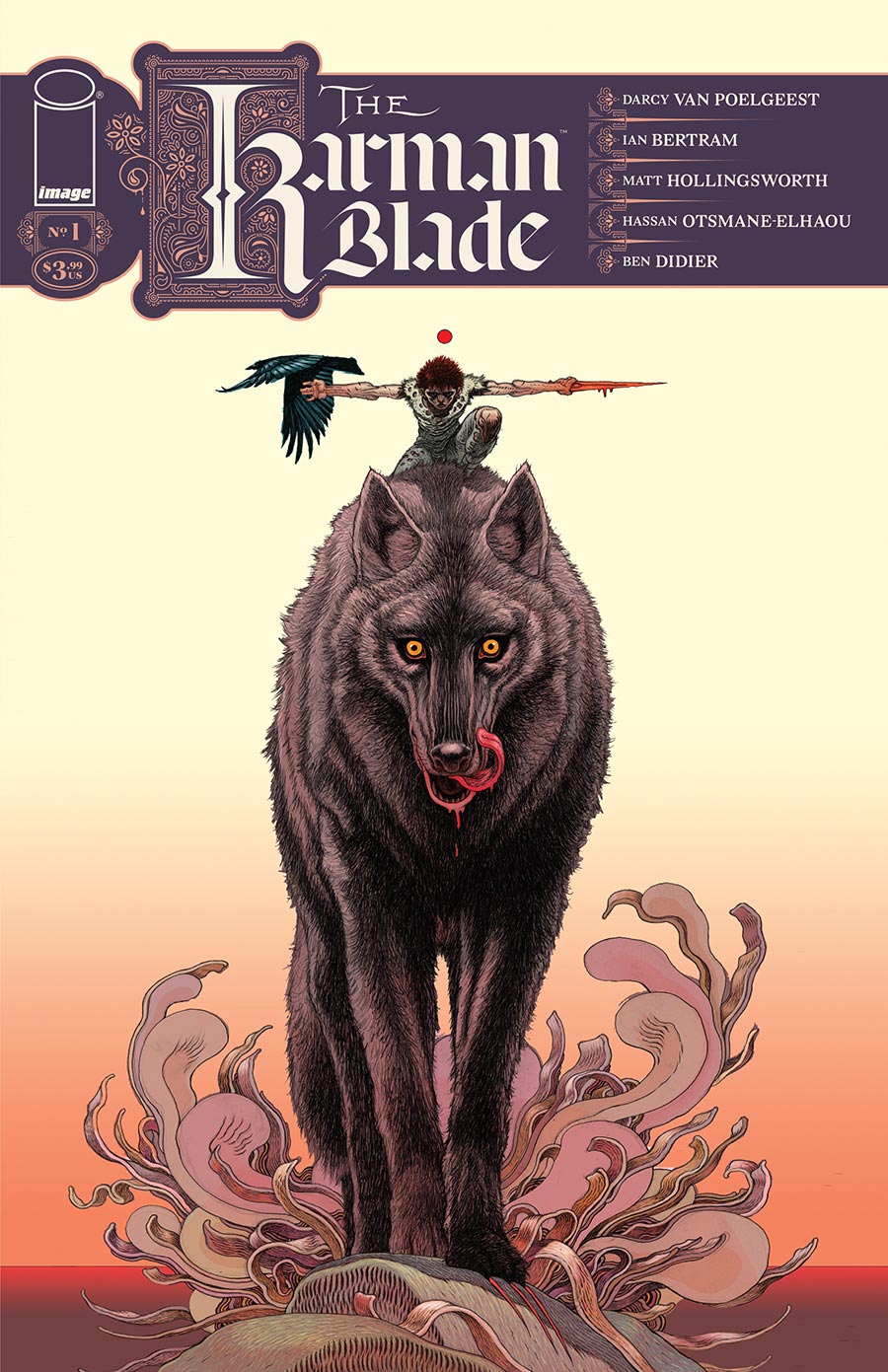 Karman Blade #1 Cover B Variant Ian Bertram Cover