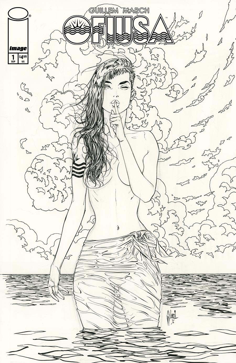 Ofiusa #1 Cover D Incentive Guillem March Raw Art Cover