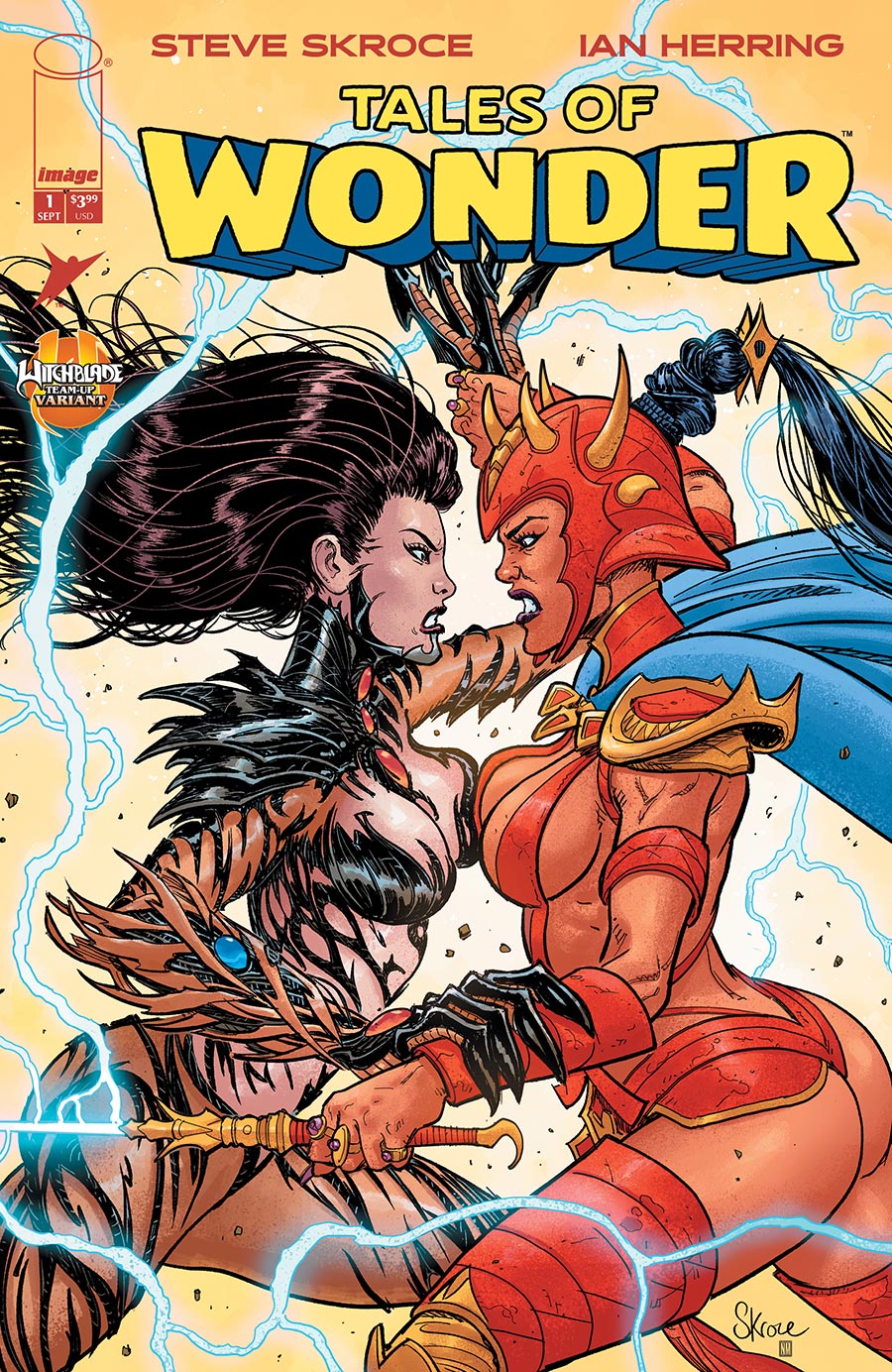 Tales Of Wonder #1 Cover H Variant Steve Skroce & Neeraj Menon Witchblade Team-Up Cover