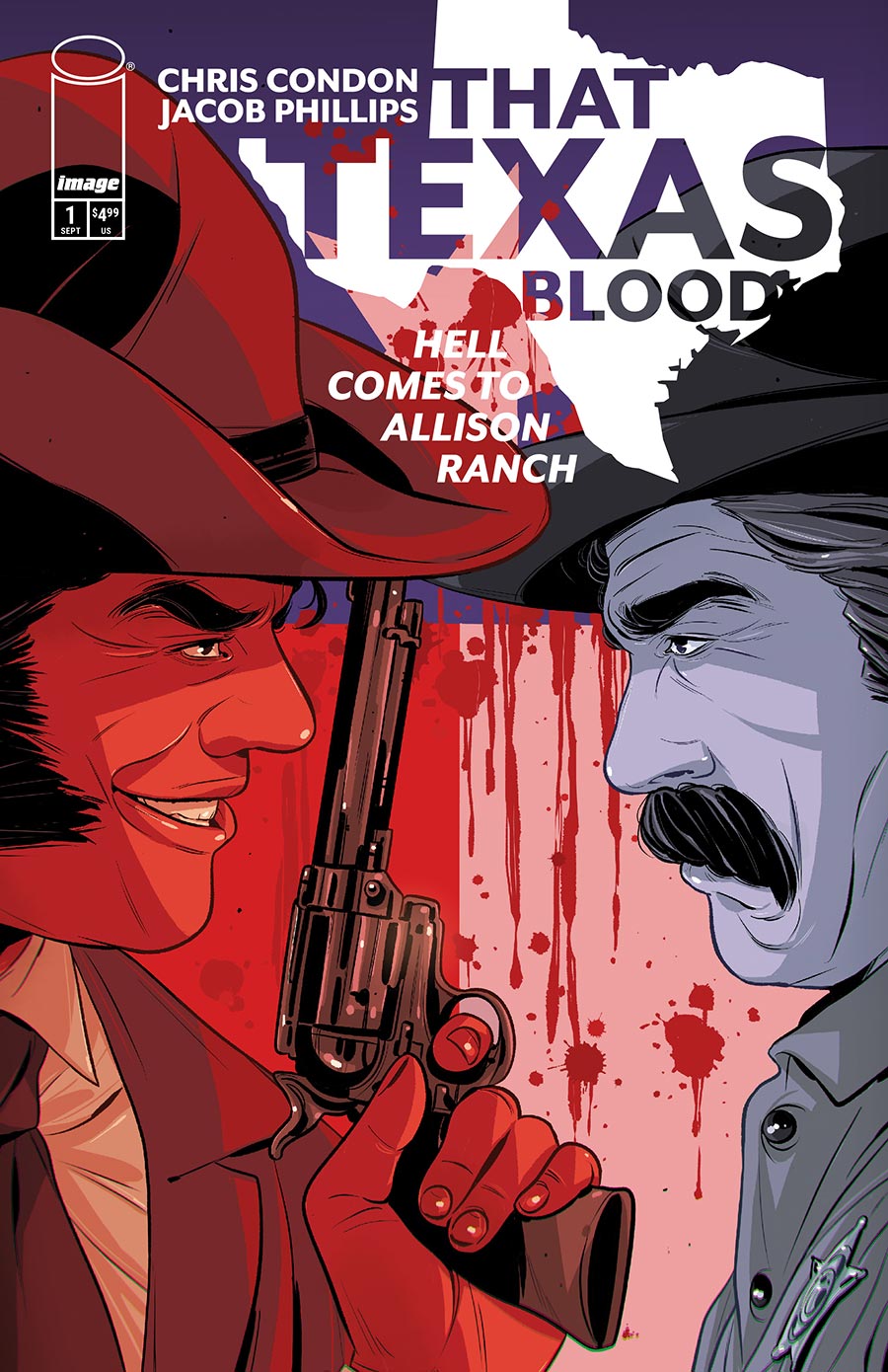 That Texas Blood Hell Comes To Allison Ranch #1 Cover C Variant Luana Vecchio Cover
