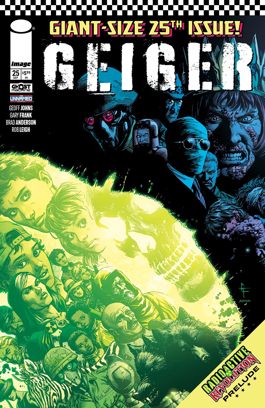 Geiger Vol 2 #25 Cover A Regular Gary Frank & Brad Anderson Cover