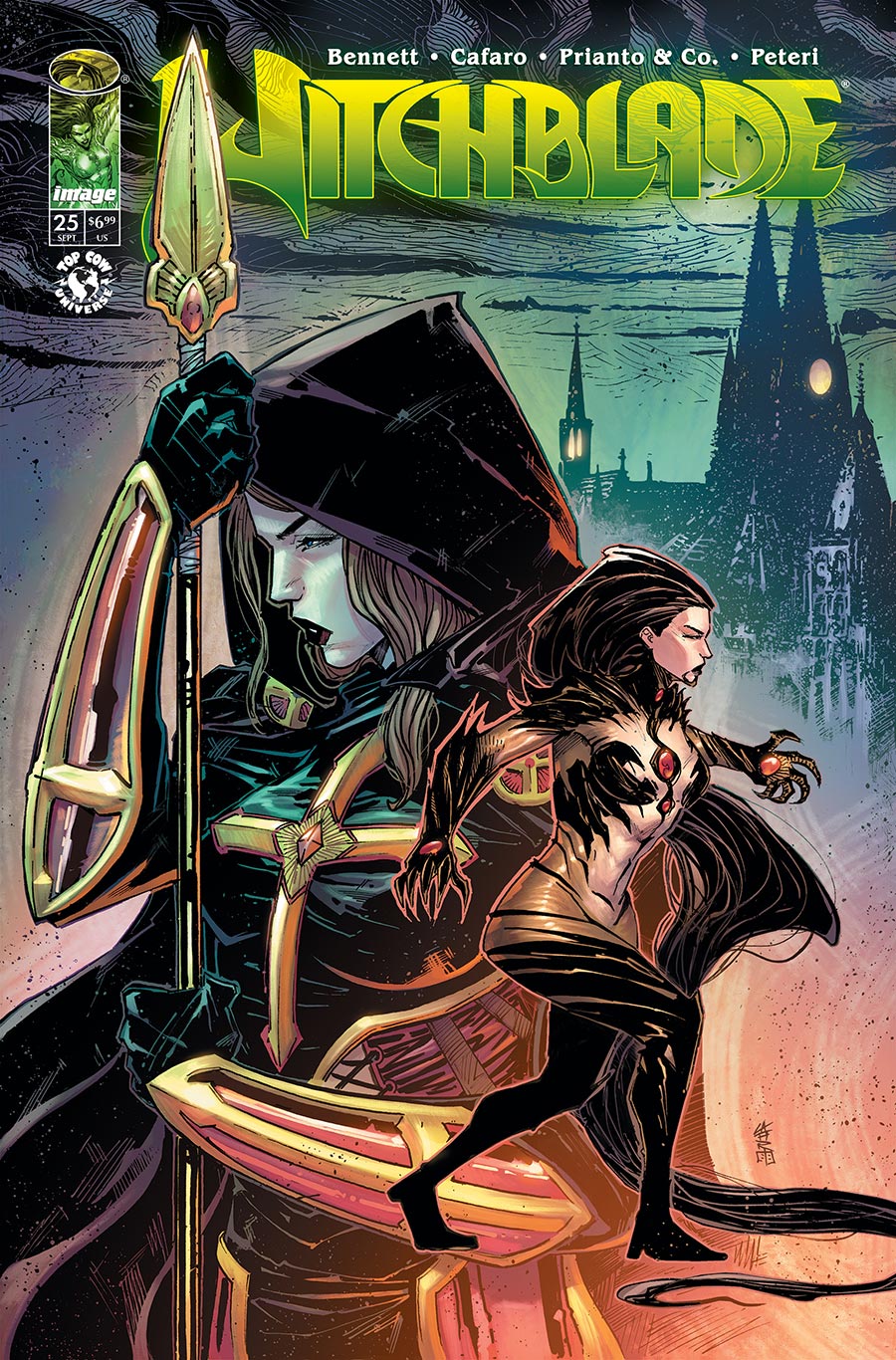 Witchblade Vol 3 #25 Cover A Regular Giuseppe Cafaro & Arif Prianto Cover