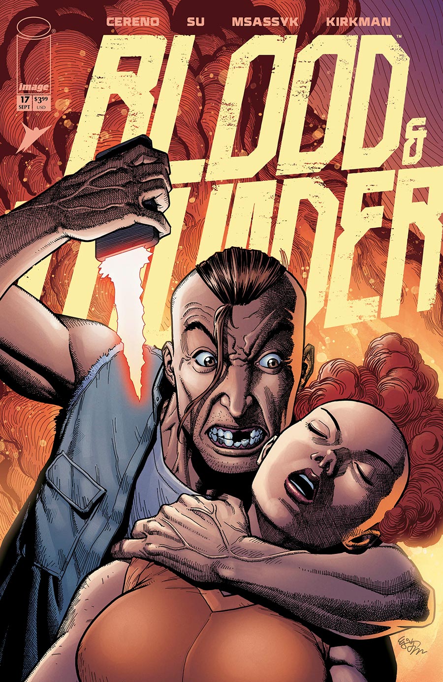 Blood & Thunder #17 Cover A Regular EJ Su & Dee Cunniffe Cover
