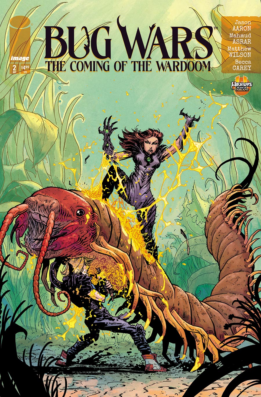 Bug Wars The Coming Of The Wardoom #2 Cover C Variant Justin Mason Witchblade Team-Up Cover