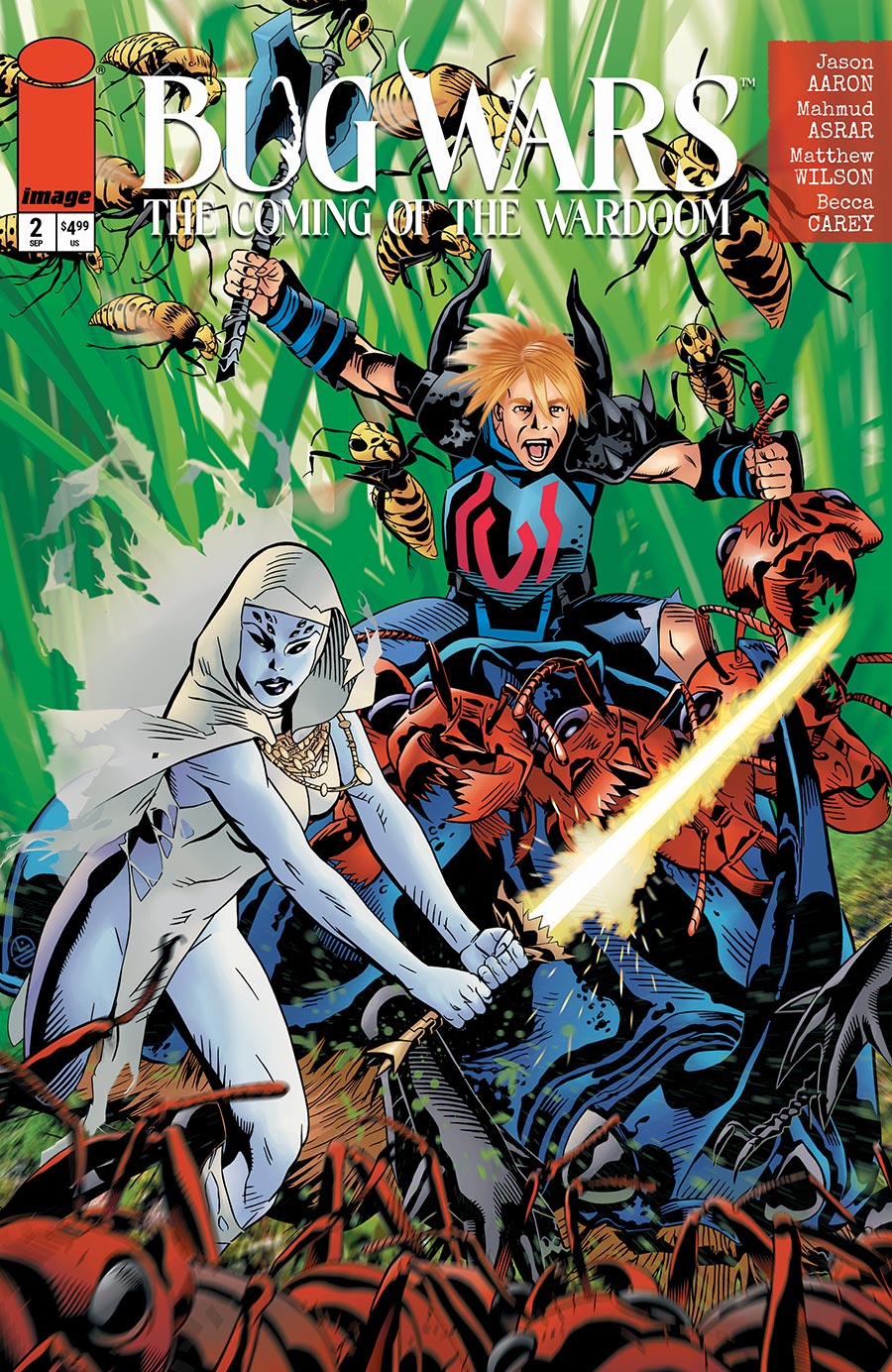 Bug Wars The Coming Of The Wardoom #2 Cover D Incentive Michael Golden Variant Cover