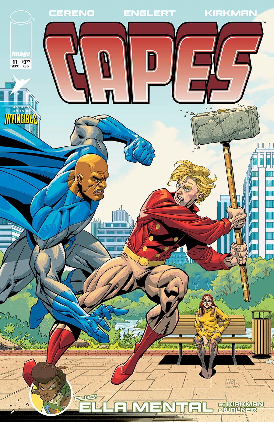 Capes Vol 2 #11 Cover A Regular Mark Englert Cover (Invincible Universe)