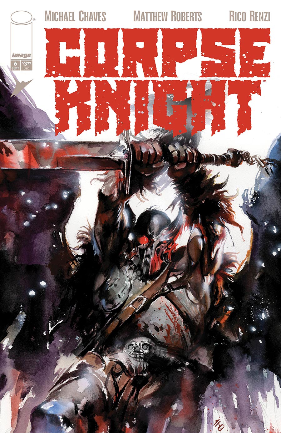 Corpse Knight #6 Cover E Incentive Ito Variant Cover