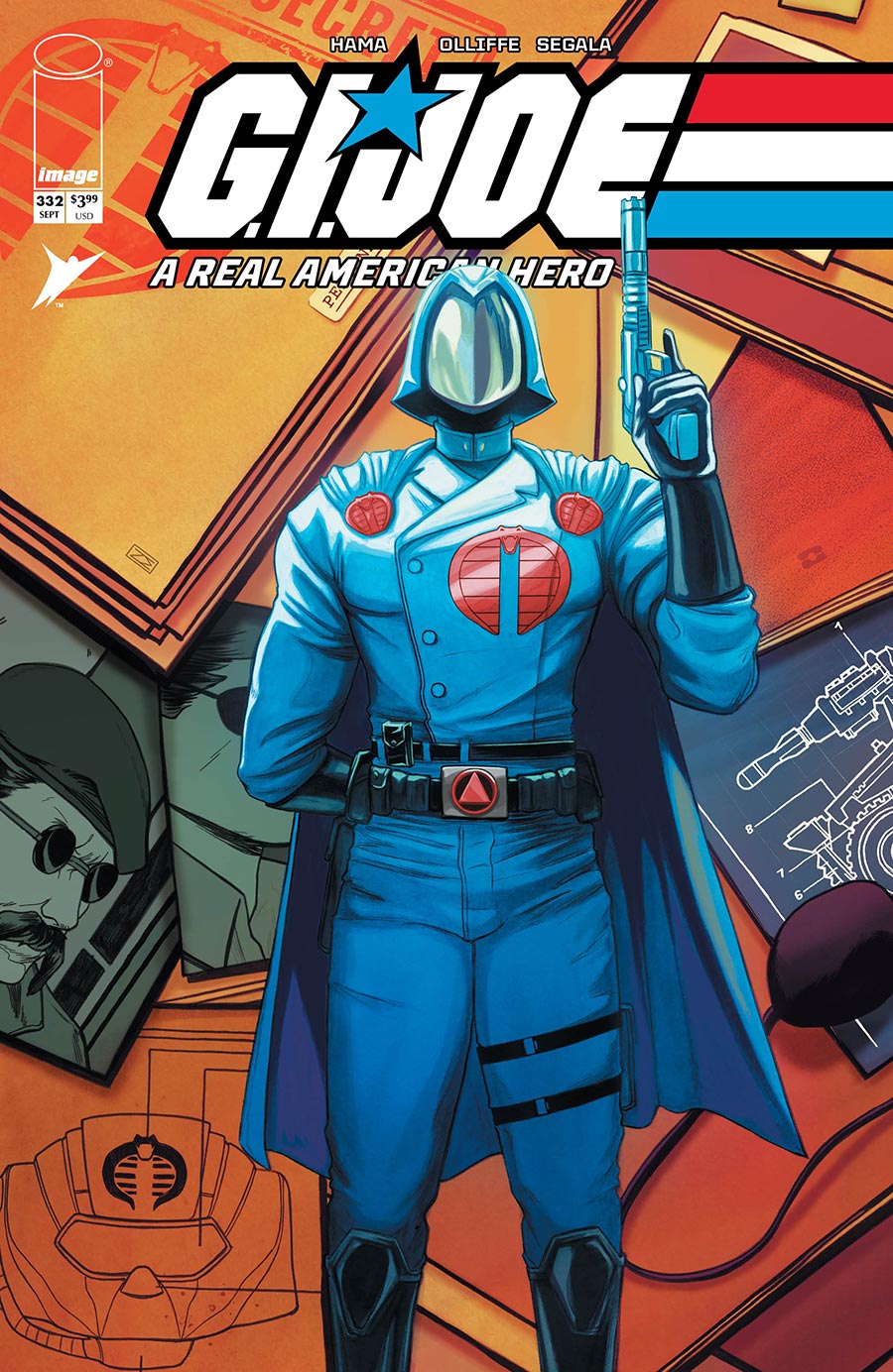 GI Joe A Real American Hero #332 Cover C Variant Nimit Malavia Secret Dossier Cover