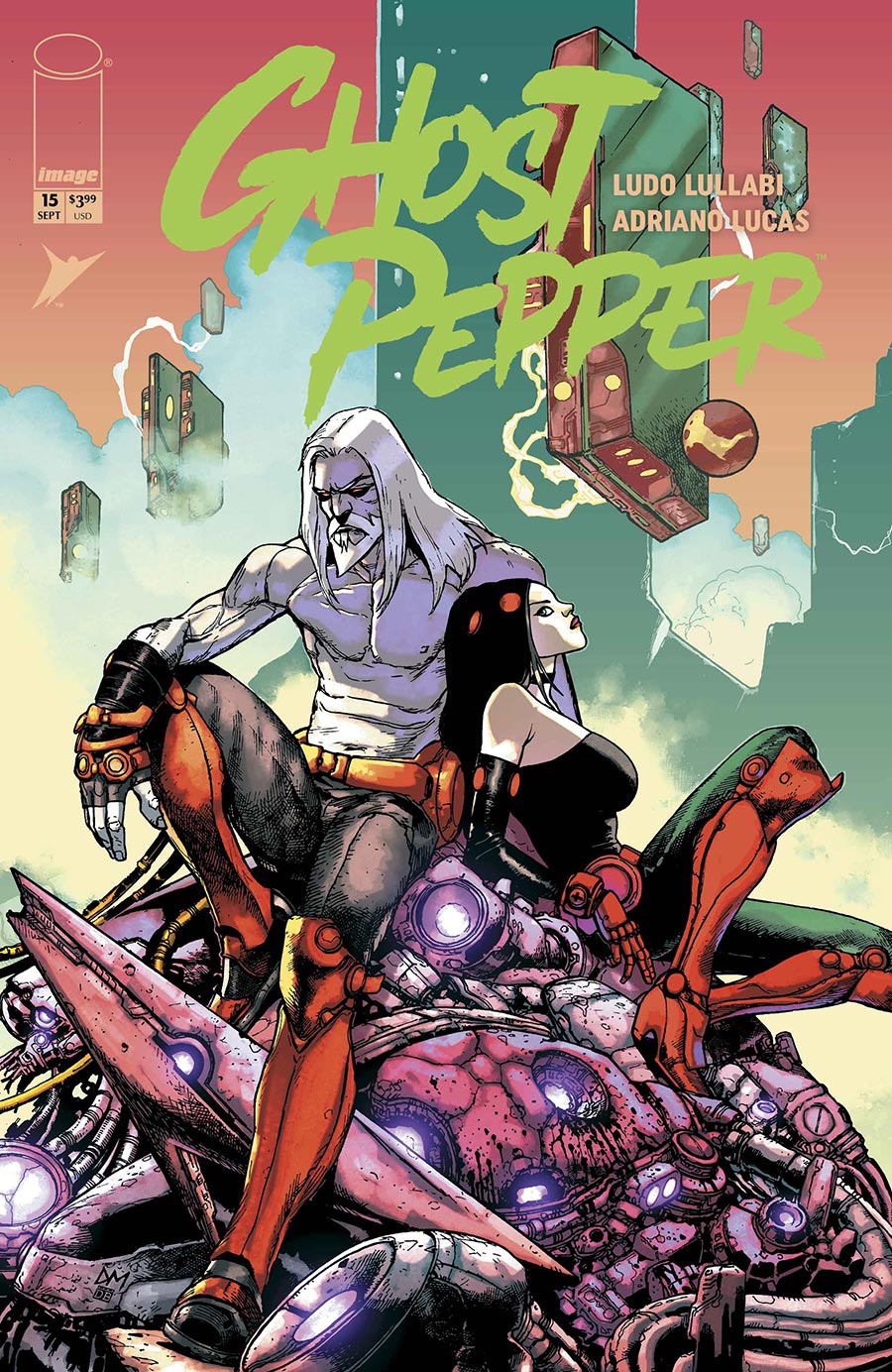Ghost Pepper #15 Cover E Incentive Doug Mahnke & David Baron Variant Cover