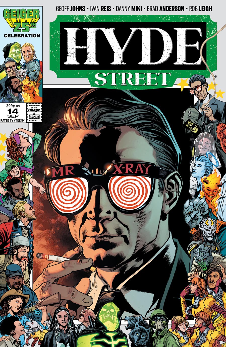Hyde Street #14 Cover C Variant Bryan Hitch & Brad Anderson Geiger 25 Anniversary Cover