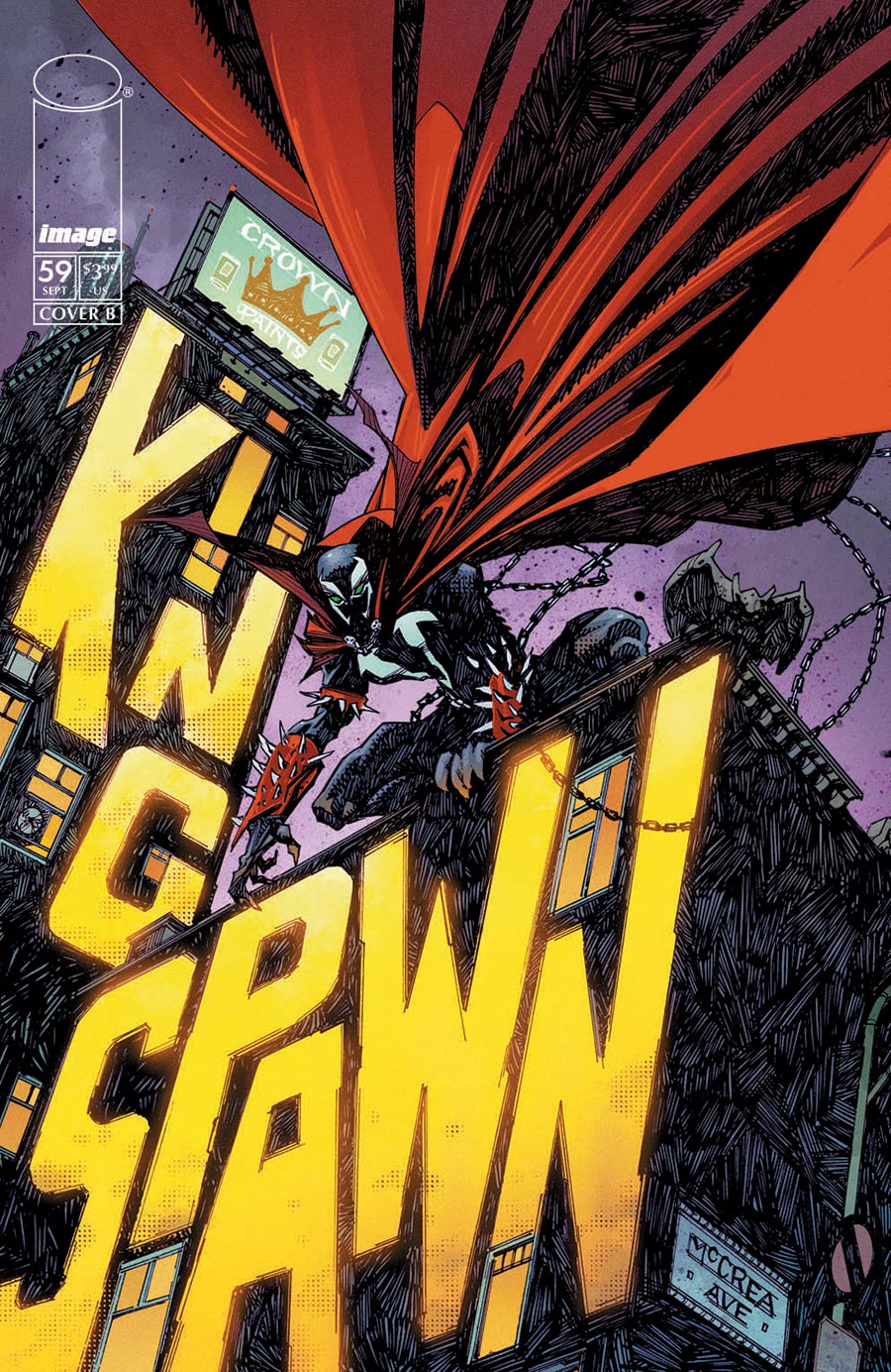 King Spawn #59 Cover B Variant John McCrea Cover