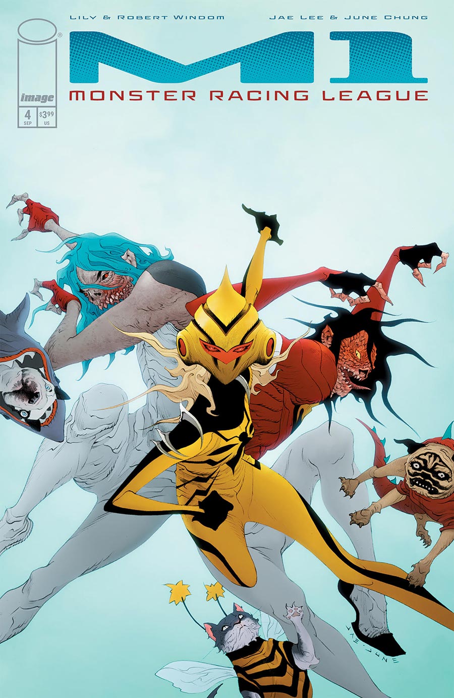 M1 Monster Racing League #4 Cover A Regular Jae Lee Cover