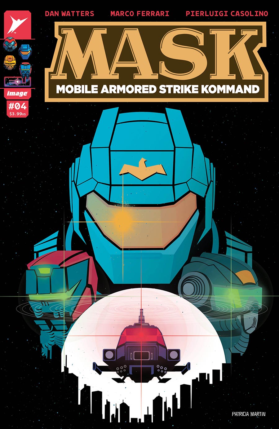 M.A.S.K. Vol 3 #4 Cover D Incentive Patricia Martin Variant Cover (Energon Universe)
