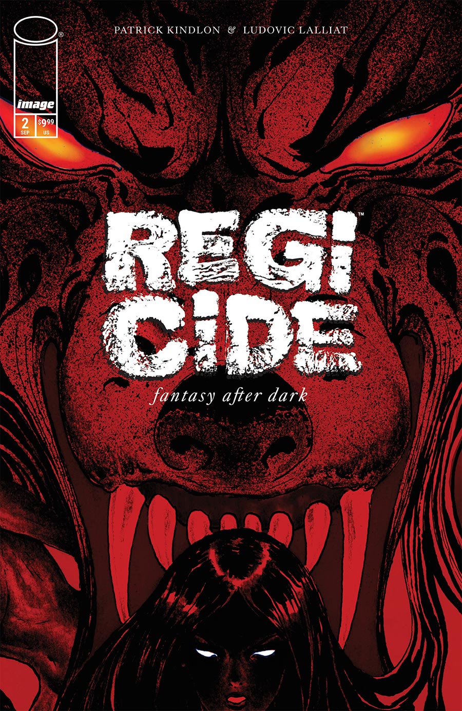 Regicide #2 Cover C Variant AtomCyber NSFW Polybagged Cover With Polybag