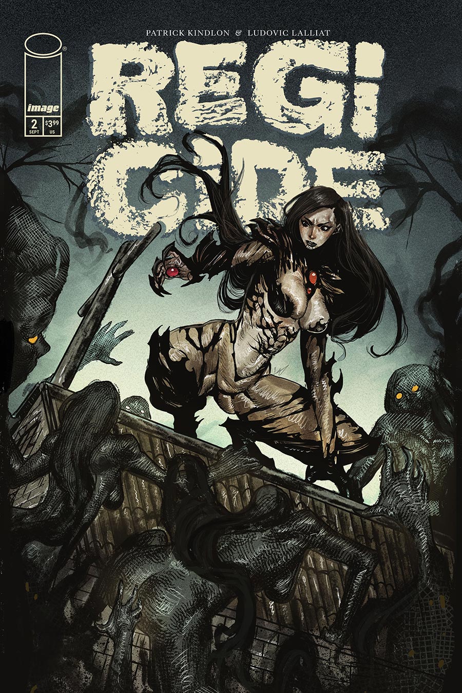 Regicide #2 Cover E Variant Akila Gabriel Witchblade Team-Up Cover